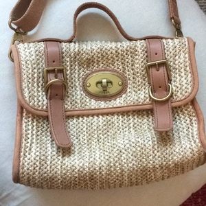 Fossil Vintage Woven Bag